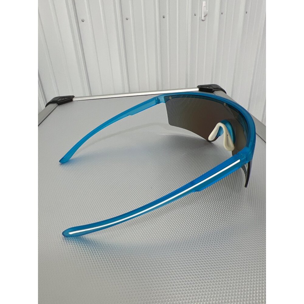 Kreedom Sports Sunglasses UV Protection Polarized Lenses Blue Cycling Active NEW - Picture 5 of 6